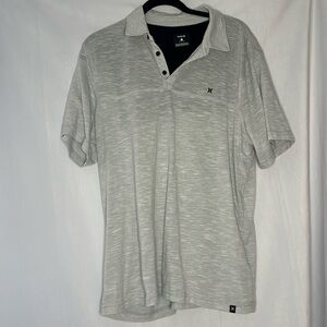 HURLEY SOFT CASUAL SHORT SLEEVE POLO (L)